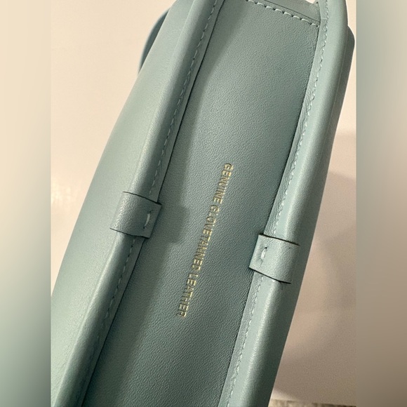 Coach Light Blue Leather Shoulder Bag main image 6